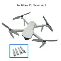 4 pcs practical landing gears heightened extension support landing legs bracket for dji air 2s mavic air 2 drone accessories