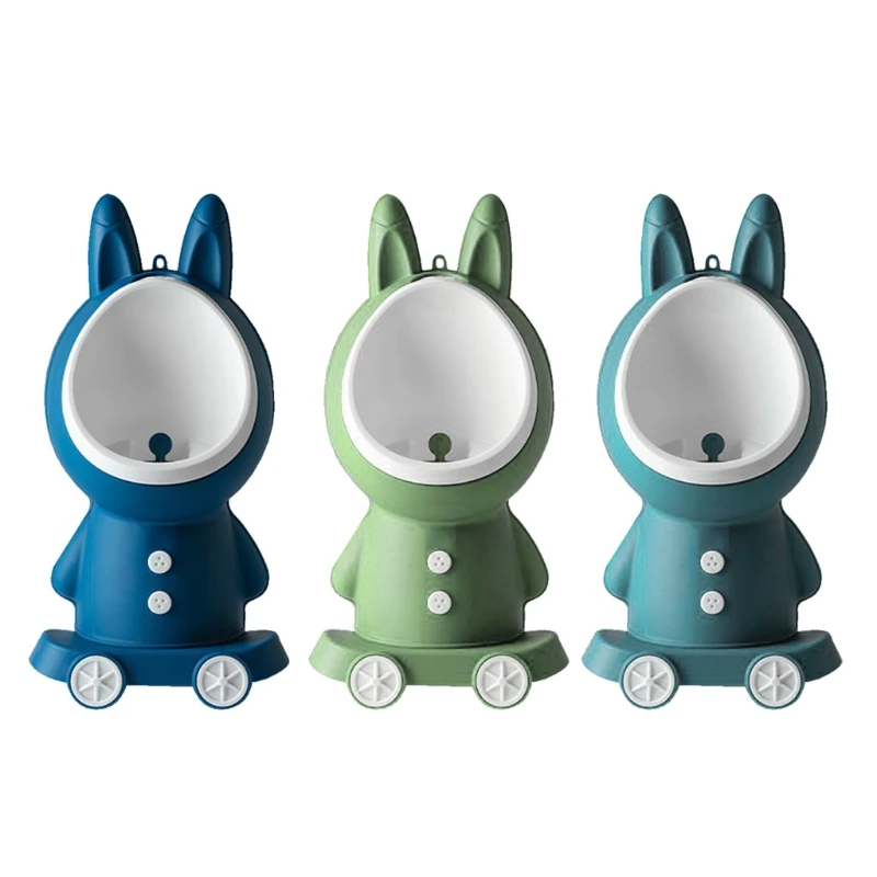 

Подставка для унитаза в виде кролика, вертикальный писсуар для обучения мальчика, туалет для ванной, настенный портативный раздельный Писс...