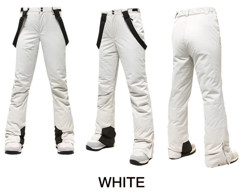 MUTUSNOW Skiing Pants Women's New Arrival Ski Trouser Snowboard Female High Quality Snow Pants Windproof Waterproof Breathable