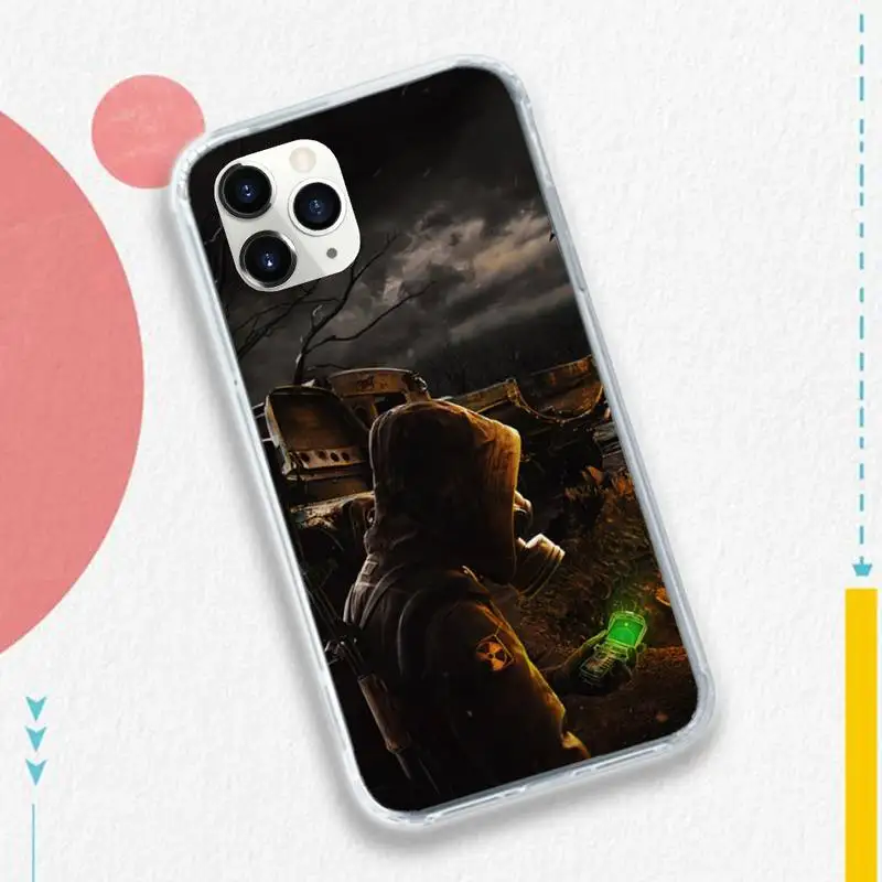 

Stalker Clear Sky fashion hot game luxury Phone Case shell for iPhone 11 12 pro XS MAX 8 7 6 6S Plus X 5S SE 2020 XR