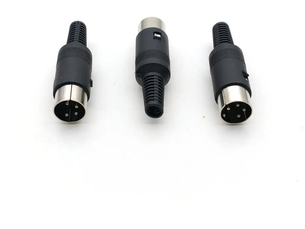 50 шт. 4 контактный разъем с пластиковой ручкой|connector plug|connector cableconnector plug cable |