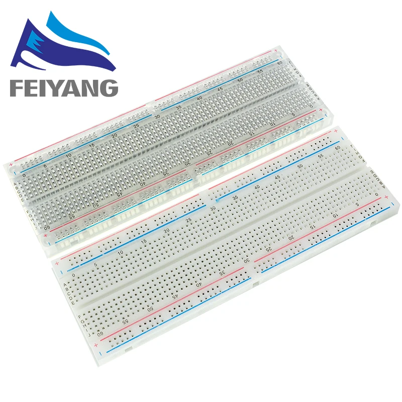 10 шт. Новый MB 102 MB102 Макет 830 Точка Solderless PCB хлеб доска тестирование Разработка DIY