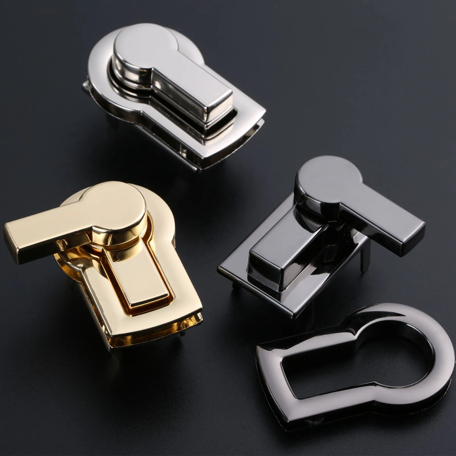 Металлическая сумка с пряжкой поворотная Пряжка ручная работа для багажа