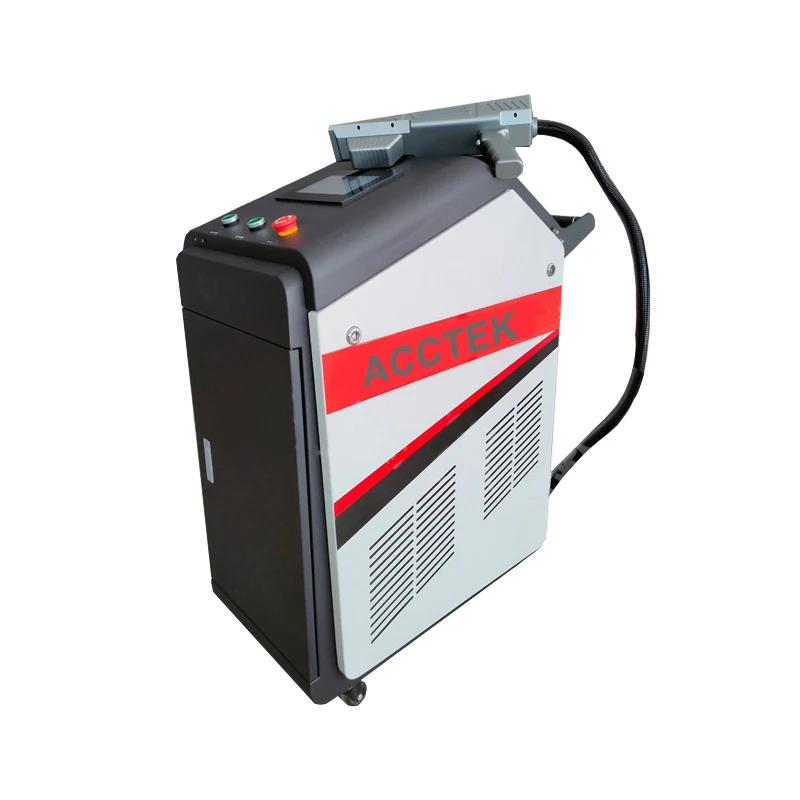 

2021 New 1000W 1500W Raycus fiber laser Cleaning Machine for Rust Oil Grease Dust Oxidized Surface Cleaning Removal Car paint