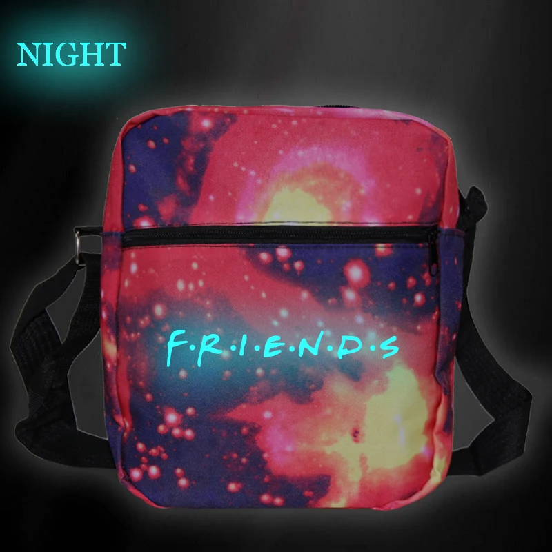 Повседневная брендовая мужская сумка мессенджер светящиеся винтажные сумки