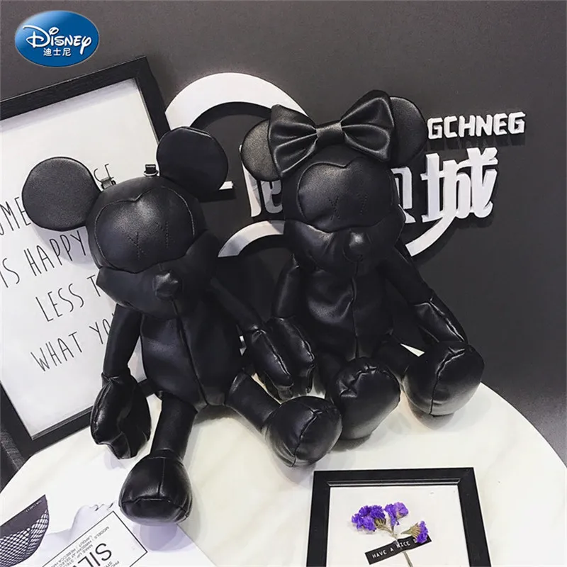 Disney мультфильм рюкзак модный милый Микки Минни студенческий школьная сумка на