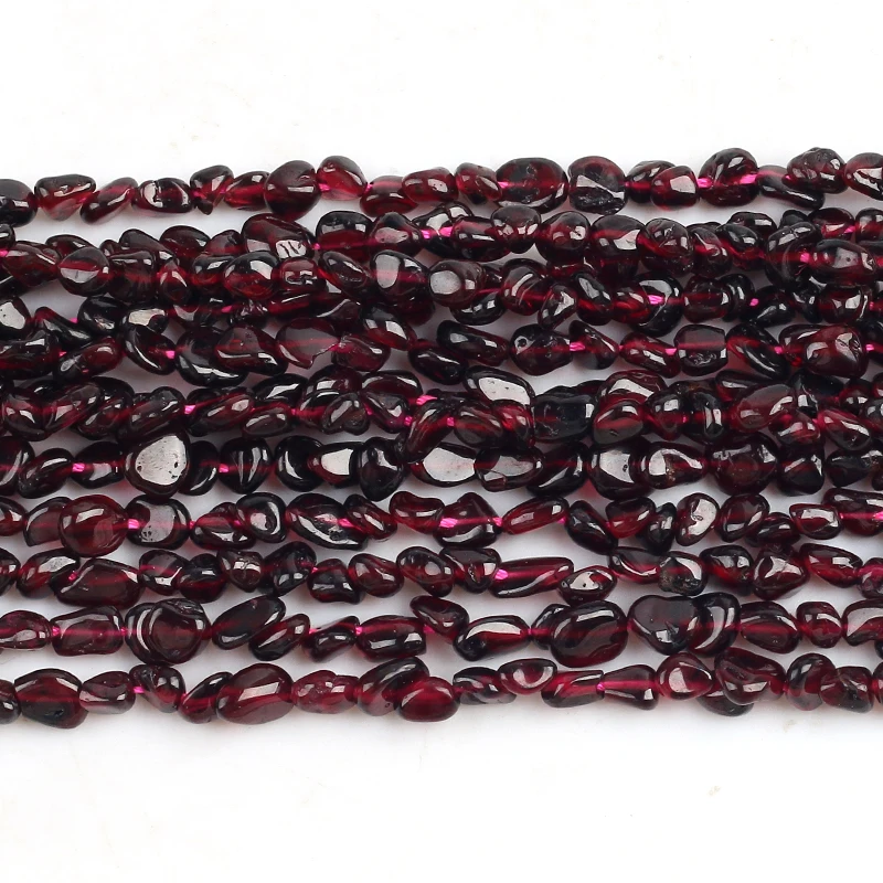 Бусины Из Натурального граната овальной формы 5 х8 мм | Украшения и аксессуары
