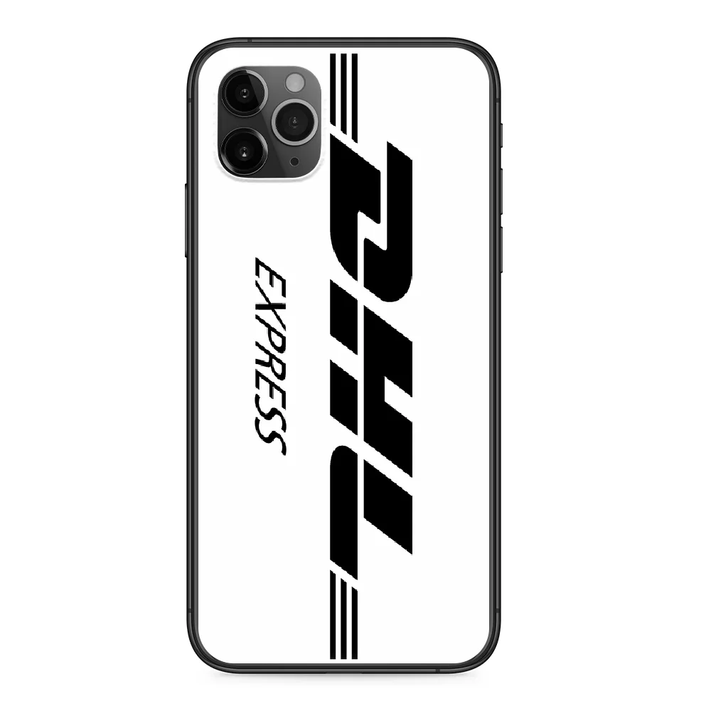 Роскошная Черная Обложка с этикеткой Dhl для Huawei P50 P40 P30 P20 P10 Lite E Plus Pro P Smart Z 2019 2020 2021