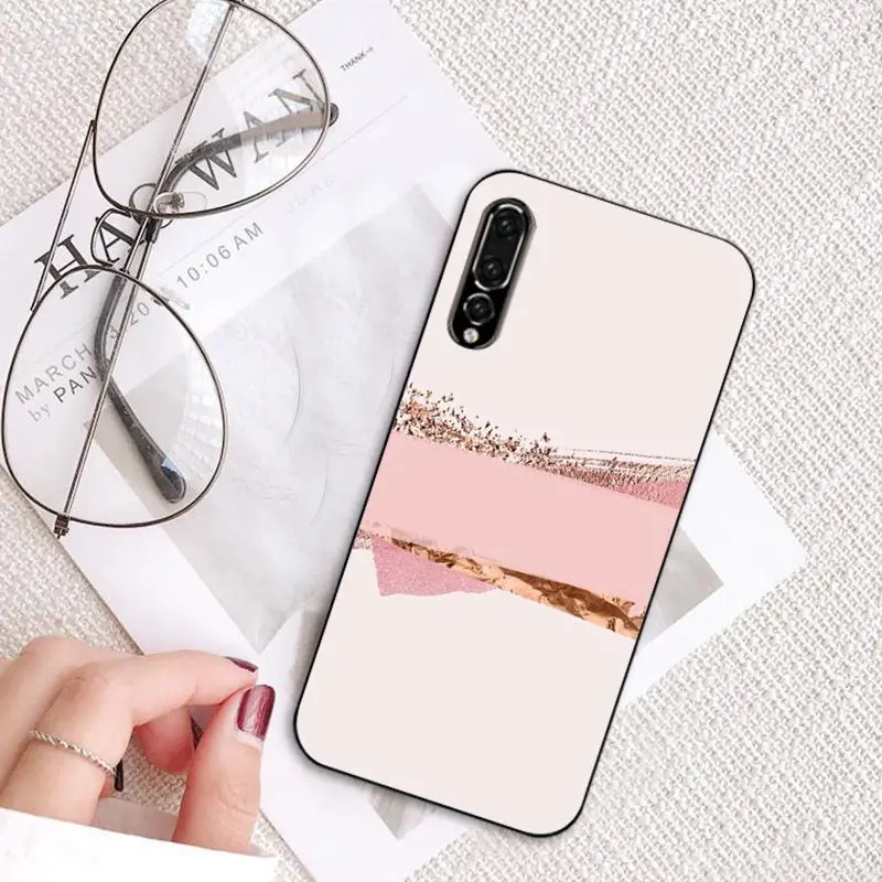 MaiYaCa Золотой Розовый блестящий чехол для телефона Huawei P20 P30 P20Pro P20Lite P30Lite P Smart P10 9lite |