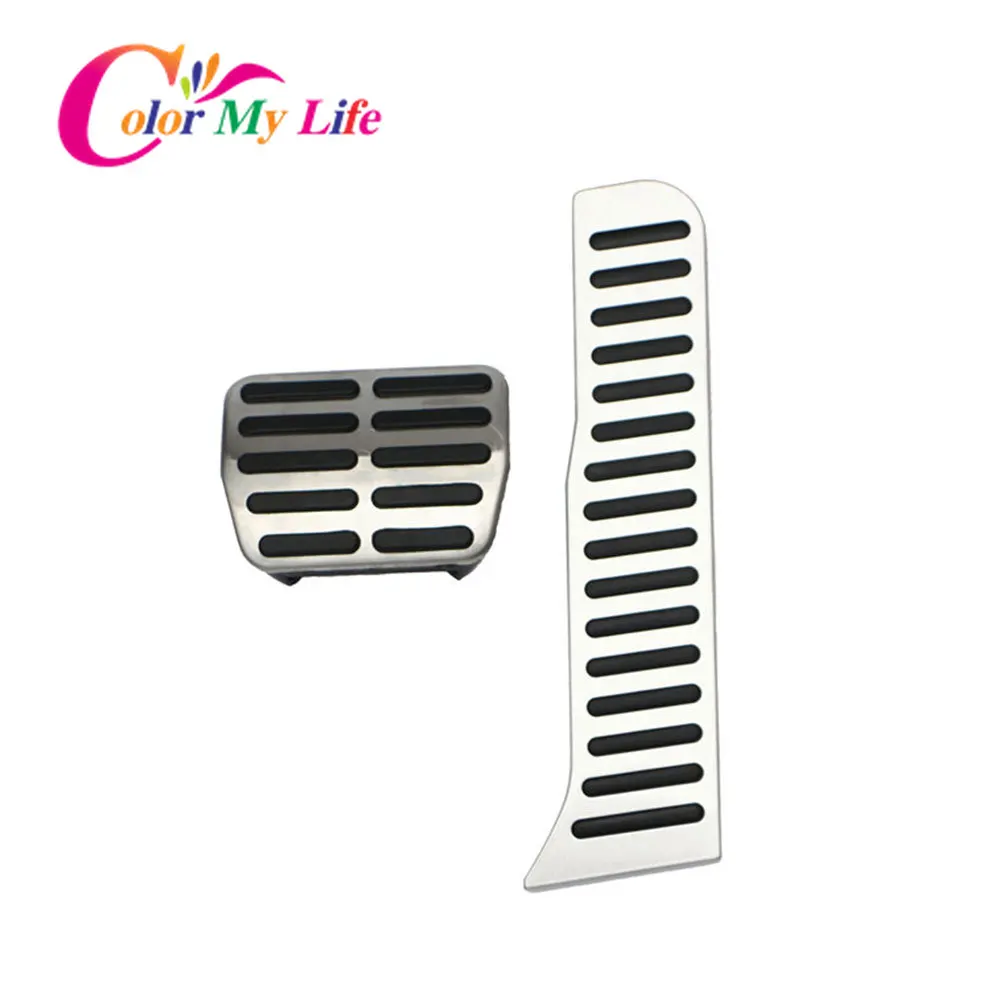 Цветные накладки из нержавеющей стали для автомобильной топливной педали My Life