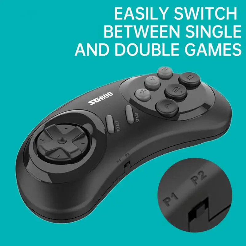16-битная игровая Ретро консоль MD для Sega Genesis Game Stick HDMI-ompatible 688 беспроводной