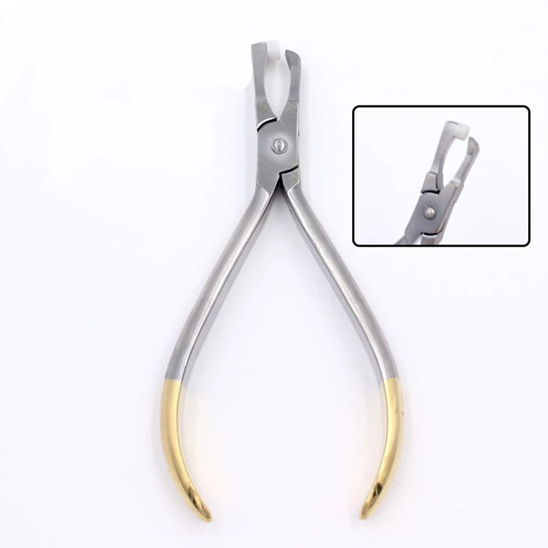 Orthodontic Band Removing Pliers Dental Belt Ring Buccal Tube Bands Removal Forceps Clamp Long Tip Pliers Dentist Tools