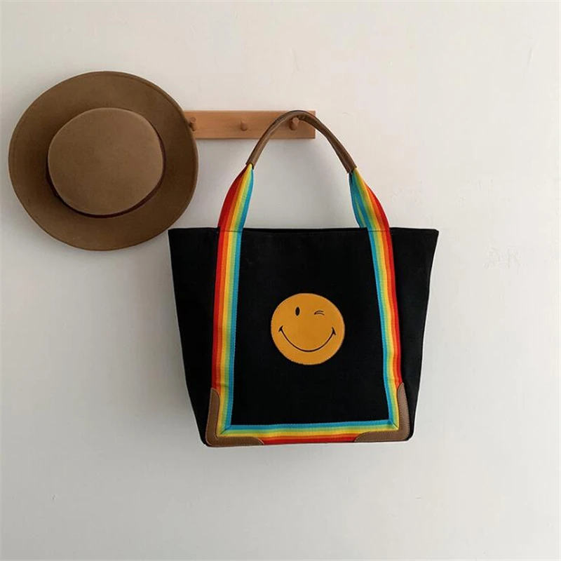 21 клубный бренд большая вместительность модная женская сумка со смайликом сумки