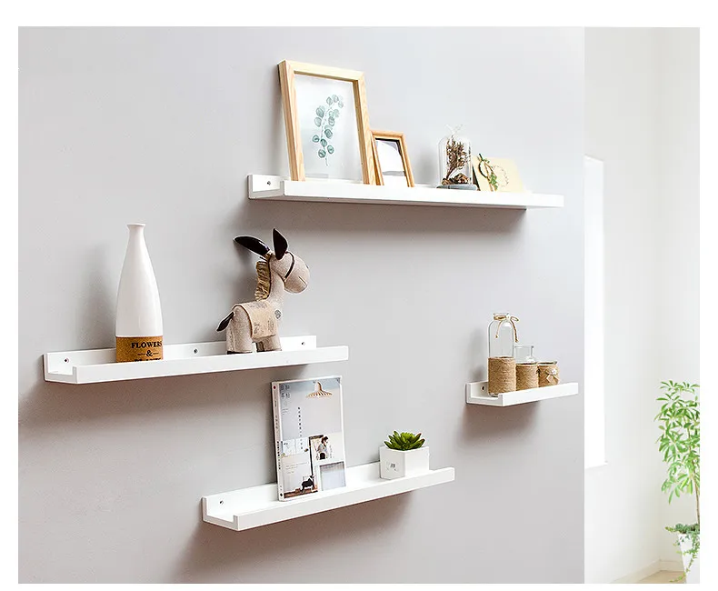 Бамбуковая настенная полка|wooden shelf|storage rackwall storage rack |