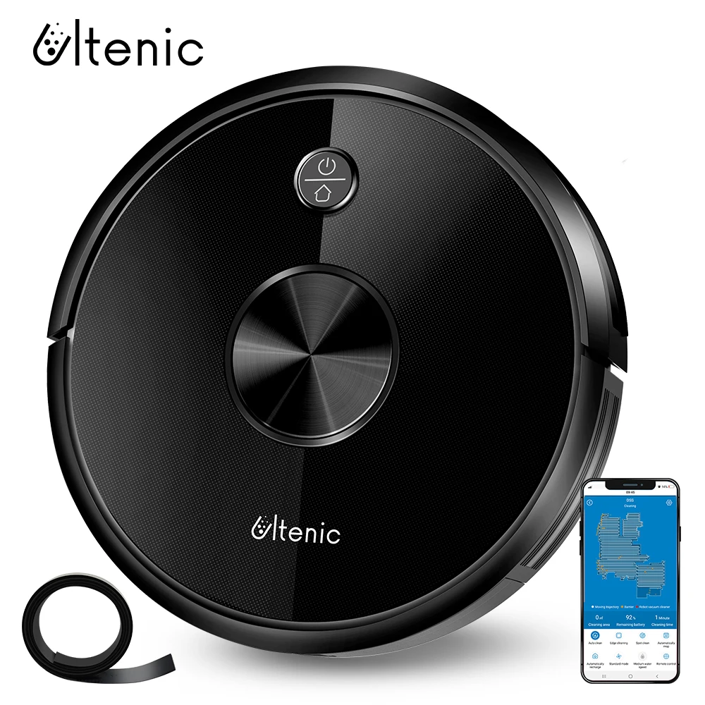 Ultenic D5S WiFi пылесос робот 3 в 1 Вакуумный с функцией вытирания 2200 ПА мощность