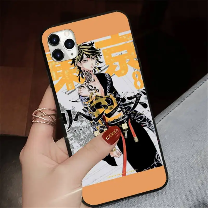 

Tokyo Revengers Mikey japanese anime manga Phone Case for iPhone 11 12 pro XS MAX 8 7 6 6S Plus X 5S SE 2020 XR mini
