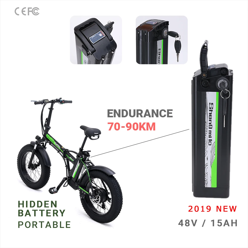 Электрический велосипед 20 дюймов Электрический Снежный велосипед e-bike 500 Вт высокоскоростной мотор e велосипед складной портативный Электрический велосипед