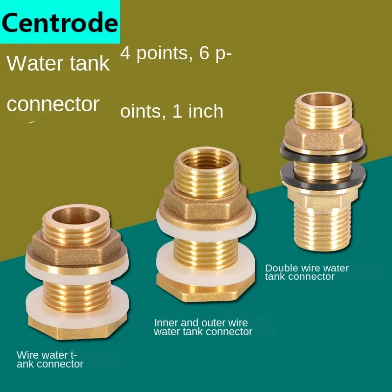 Соединитель с двойным внешним проводом 1/2 дюйма 3/4 наружные зубья фитинги для