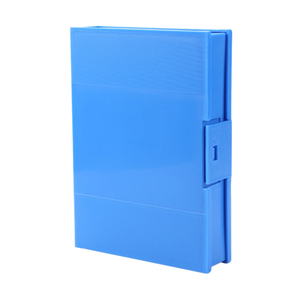 Чехол для хранения Защитный корпус для 3,5 дюймов SATA IDE HDD корпус для жесткого диска - Цвет: Синий