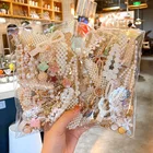 Заколка для волос женская, с жемчугом, в Корейском стиле