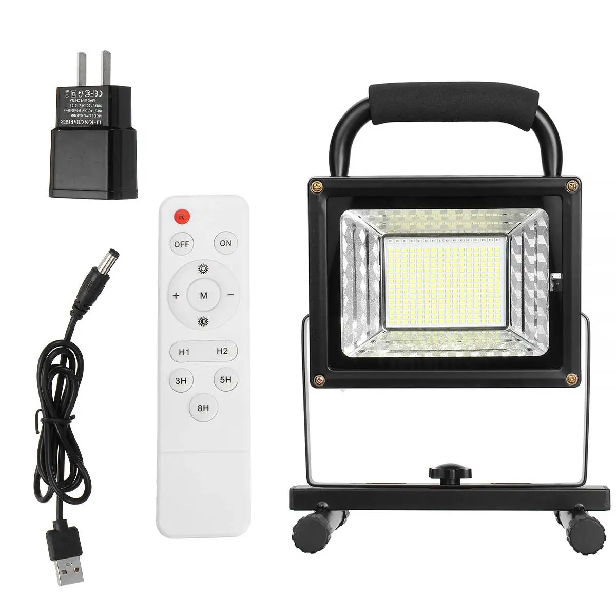 900 Вт 256 светодиодный перезаряжаемый прожектор водонепроницаемый точечный