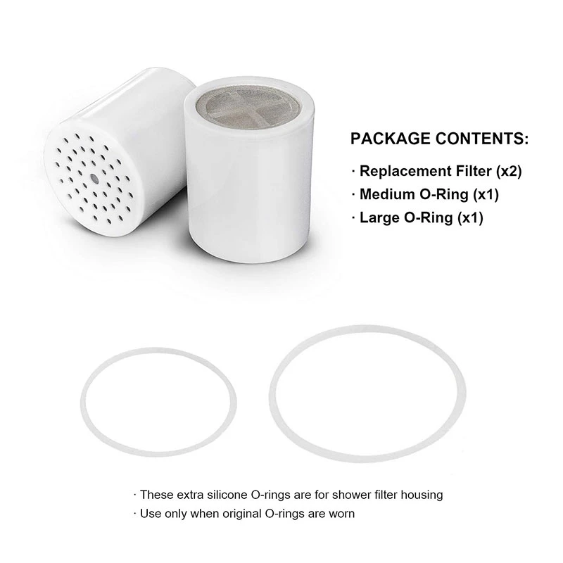 SHGO горячей 15 этап душевой Фильтр сменный картридж (2 шт. в упаковке)|Ситечко для