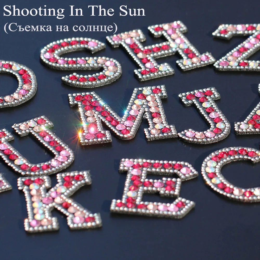 Нашивки с надписью Английский алфавит 1 шт.