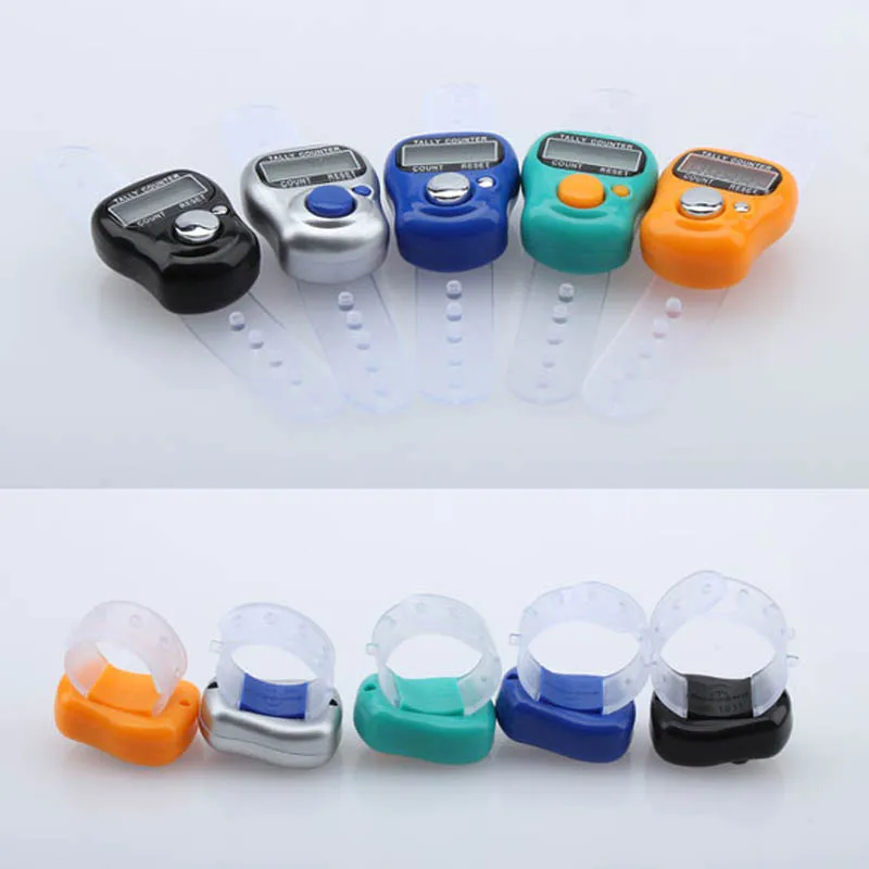 

Electronic Digital Counter LCD Portable Hand Operated Tally for Kitchen Random Color @M23