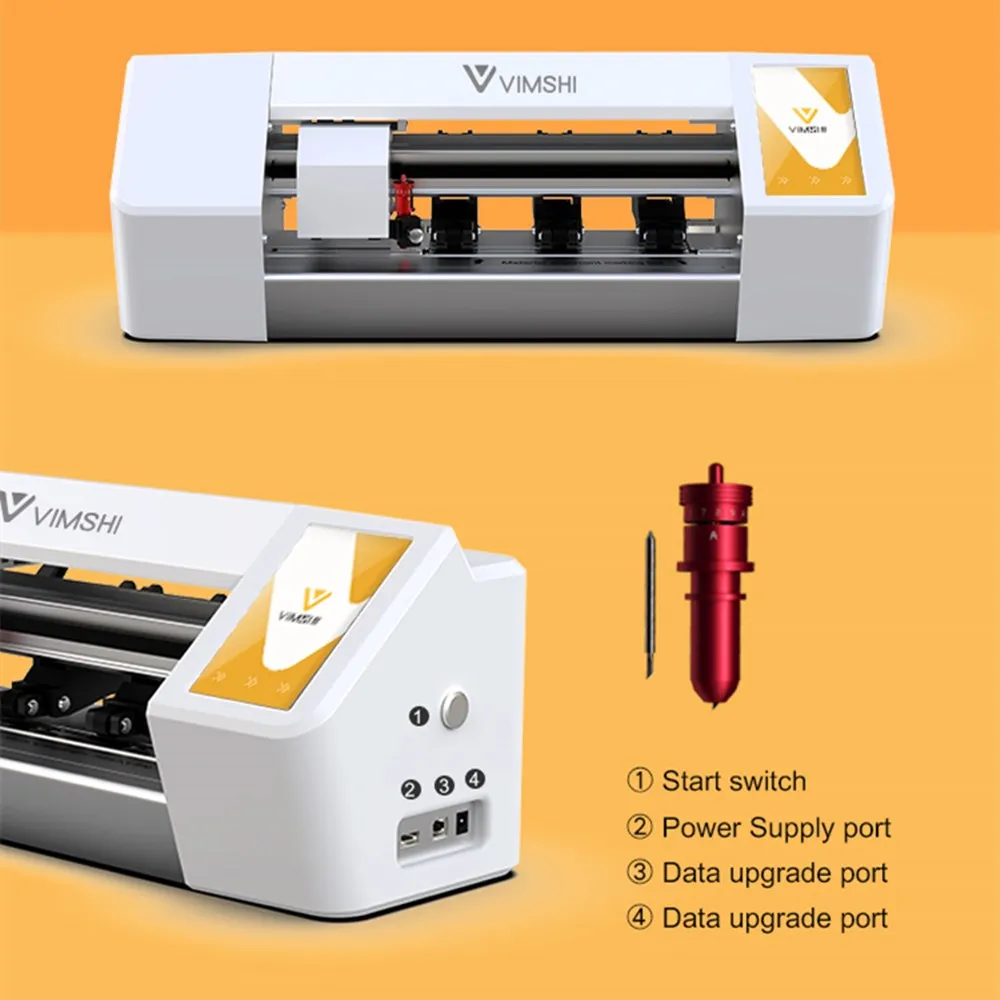 

VIMSHI TPU Soft High Transparent HD Film Screen Protector VIMSHI Intelligent Cutting Machine Plotter QR Cut Code For Any Phone
