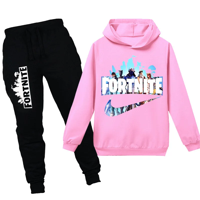 Спортивный костюм для мальчиков и девочек с капюшоном штанами | Багаж сумки