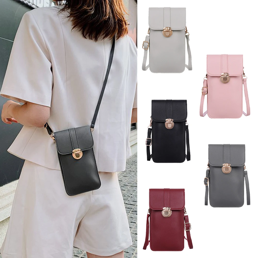 

Purse For Girls Ladies Fashion Leather Phone Wallet New Crossbody Bag Female Shoulder Handbag Women Outdoor Messenger Bag