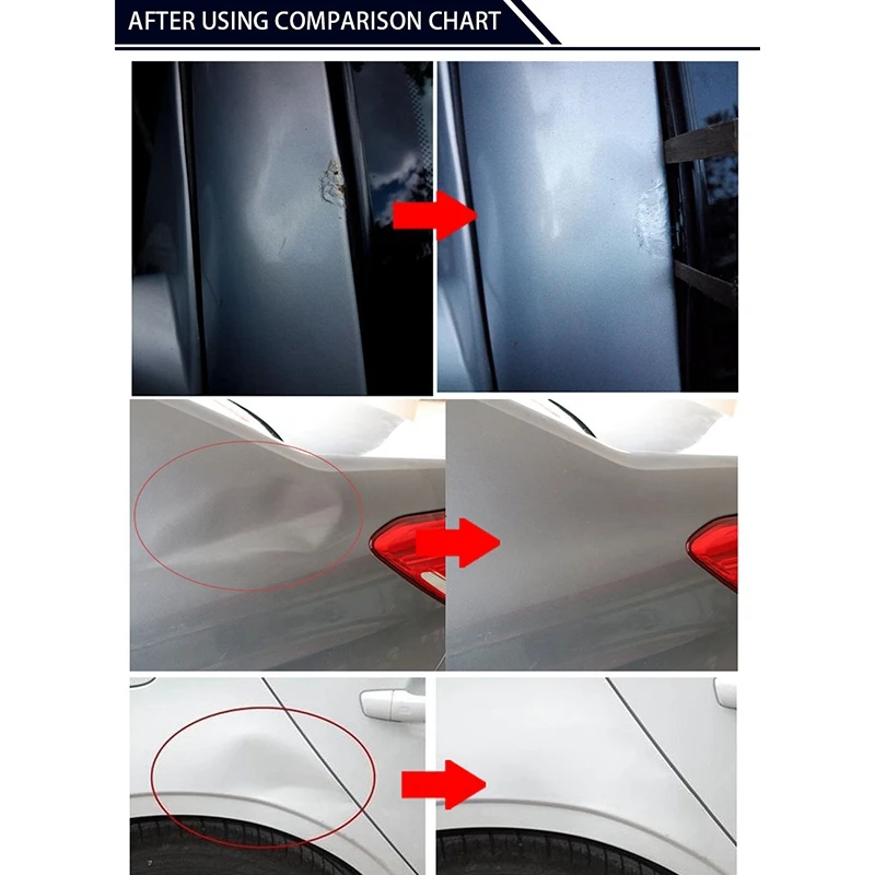 

23Pcs Automotive Paintless Dent Repair Removal Tools Puller Kits Hail Repair Tools Hooks Rods Wedge Pump Tap Down Pen