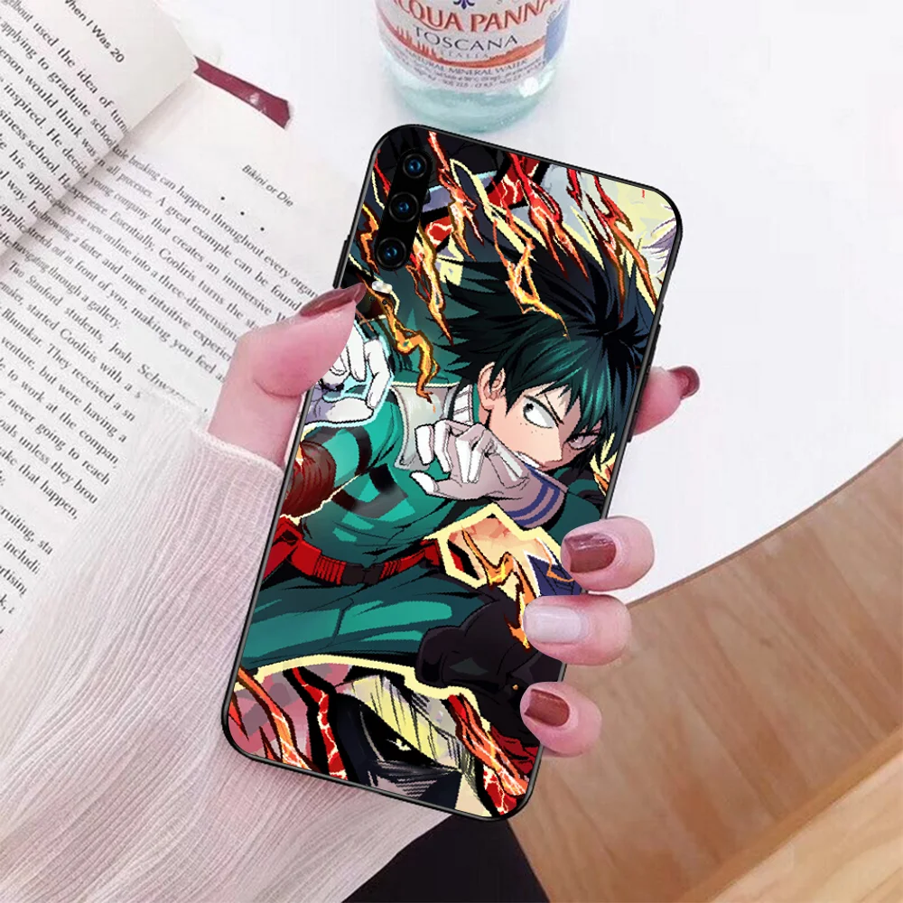 Чехол для телефона с аниме Мой герой Моя геройская Академия deku bakugou Huawei P9 10 lite P20 pro