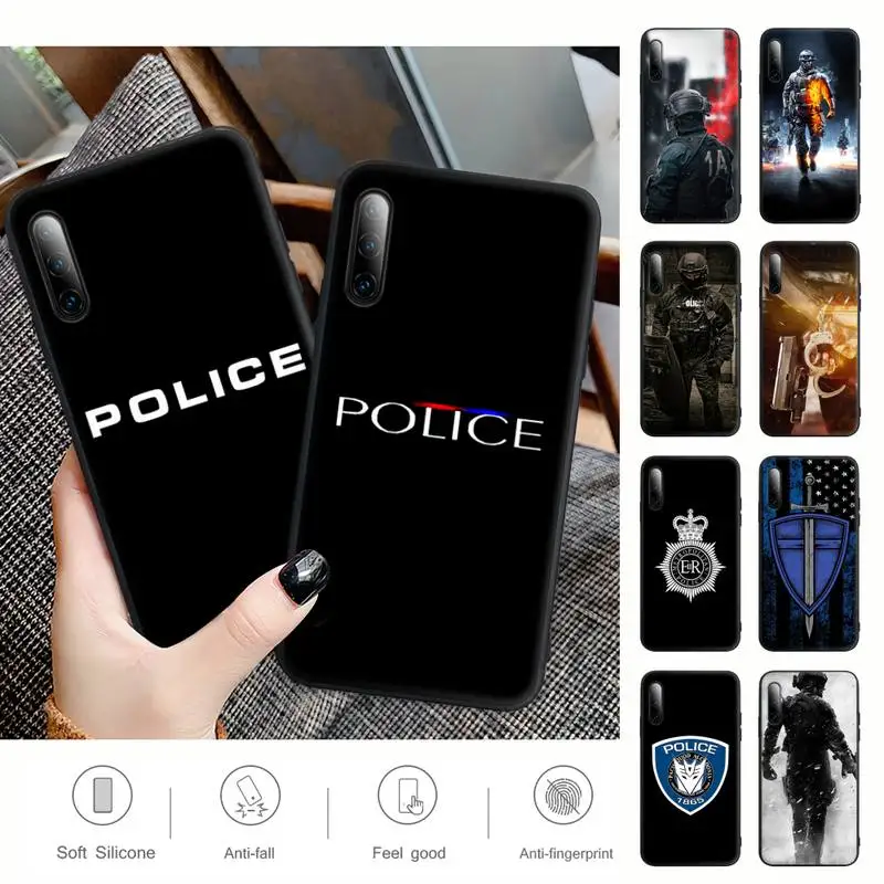 Чехол для телефона с символами полиции Xiaomi Mi A1 A2 8 Note 10 Lite 9t Pro 9 Se силиконовый чехол