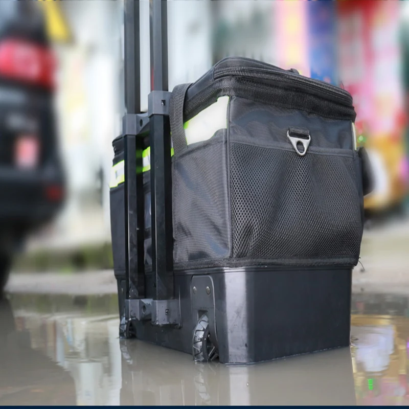 Large Multi-function Trolley Kit Canvas Installation and Maintenance Electrician Bag Thickened Case | Инструменты