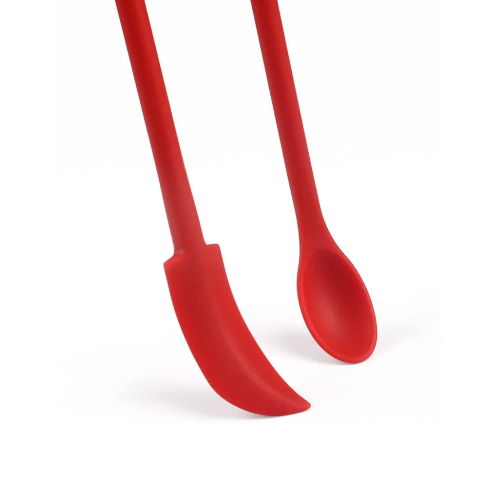 3PCS косметика ложка глубокая бутылочка Scraper эластичный силиконовый Spatula соус