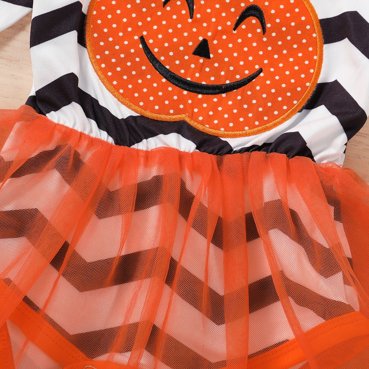 Одежда для маленьких девочек от 0 до 18 месяцев наряд на Хэллоуин Модный
