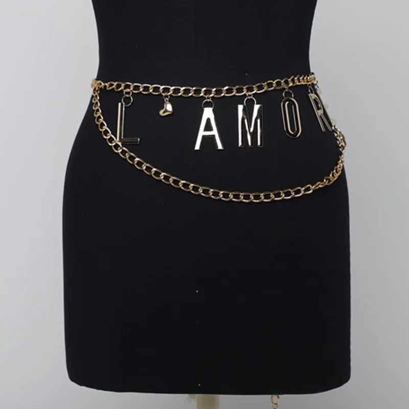 Многослойная цепочка на талию для женщин богемная цепь из сплава в стиле ретро