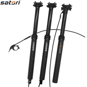 Подседельный штырь для горного велосипеда SATORI, регулируемый по высоте 150 125 мм air Sorata Pro, настраиваемый внешний кабель, дистанционное управление 30,9 31,6