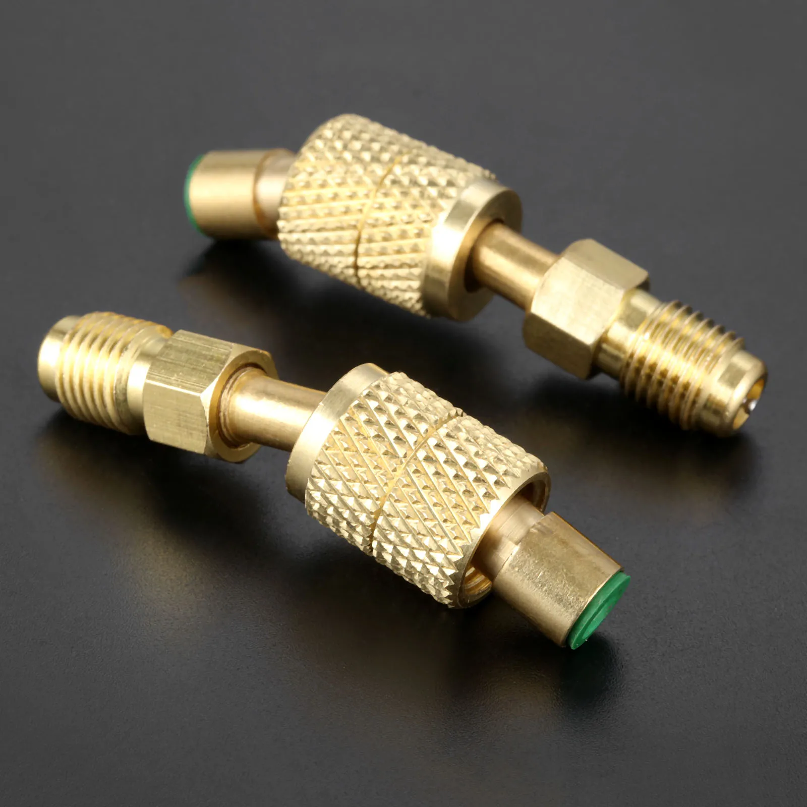 R410a 1/4 штырьковый к 5/16 гнездовой SAE поворотный угловой адаптер для R410A Mini Сплит HVAC