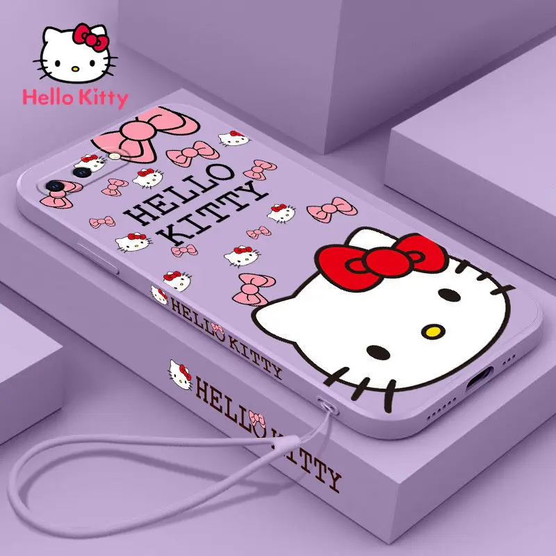

Hello Kitty for IPhone 7/8P/SE Cartoon Side Pattern Anti-wear and Drop Mobile Phone Case