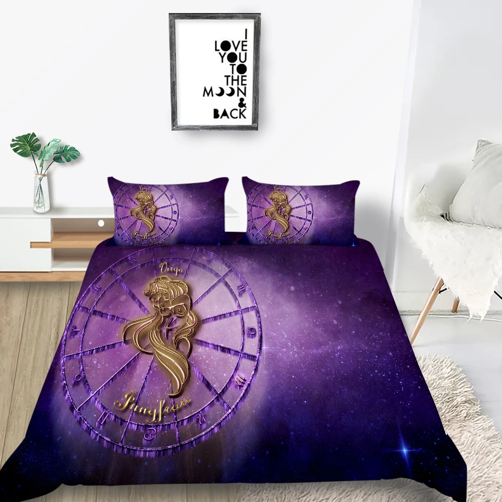 Комплект постельного белья телец креативный Модный комплект с пододеяльником и