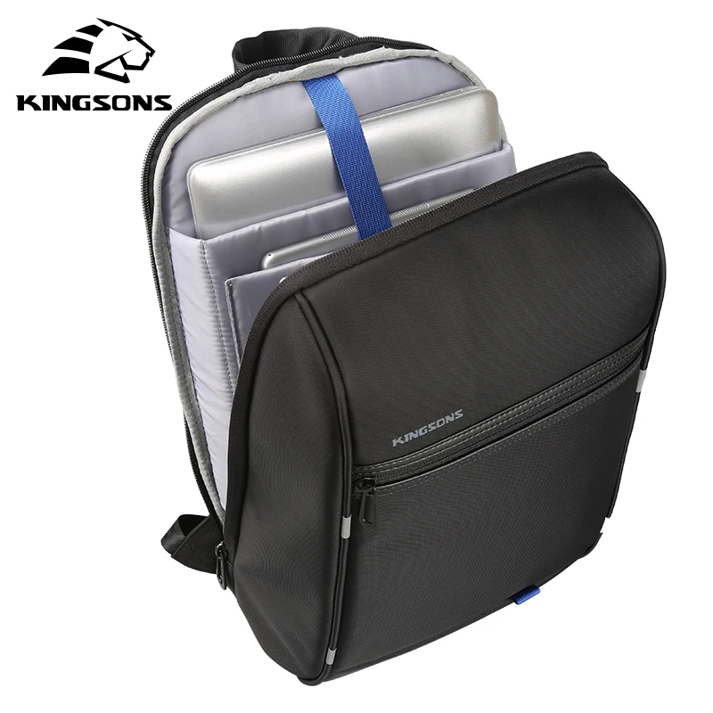 Нагрудный рюкзак Kingsons для мужчин и женщин повседневная школьная сумка кросс-боди