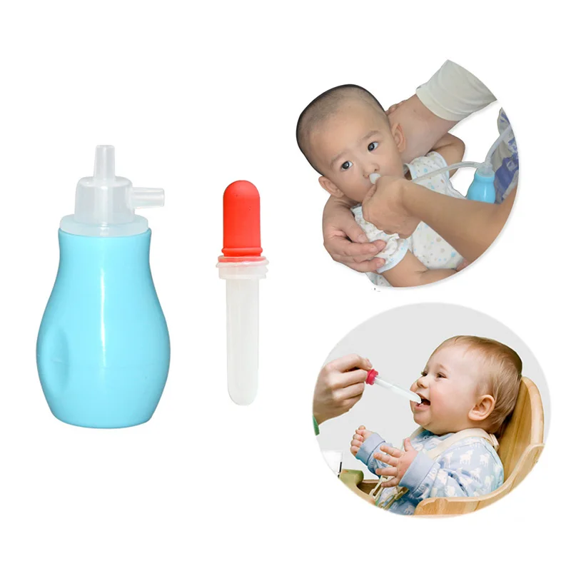 Пищевой силиконовый безопасный Регулируемый очиститель носа для новорожденных