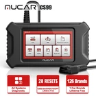 THINKCAR MUCAR CS99 OBD2 масло сканераBrakeSASETSDPF устройство для считывания кодов с функцией сброса, профессиональные инструменты для сканирования, полная система, автомобильный диагностический инструмент