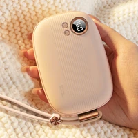 mini electric hand warmer usb rechargeable winter heater 10000mah power bank household outdoor travel convenient warming tool