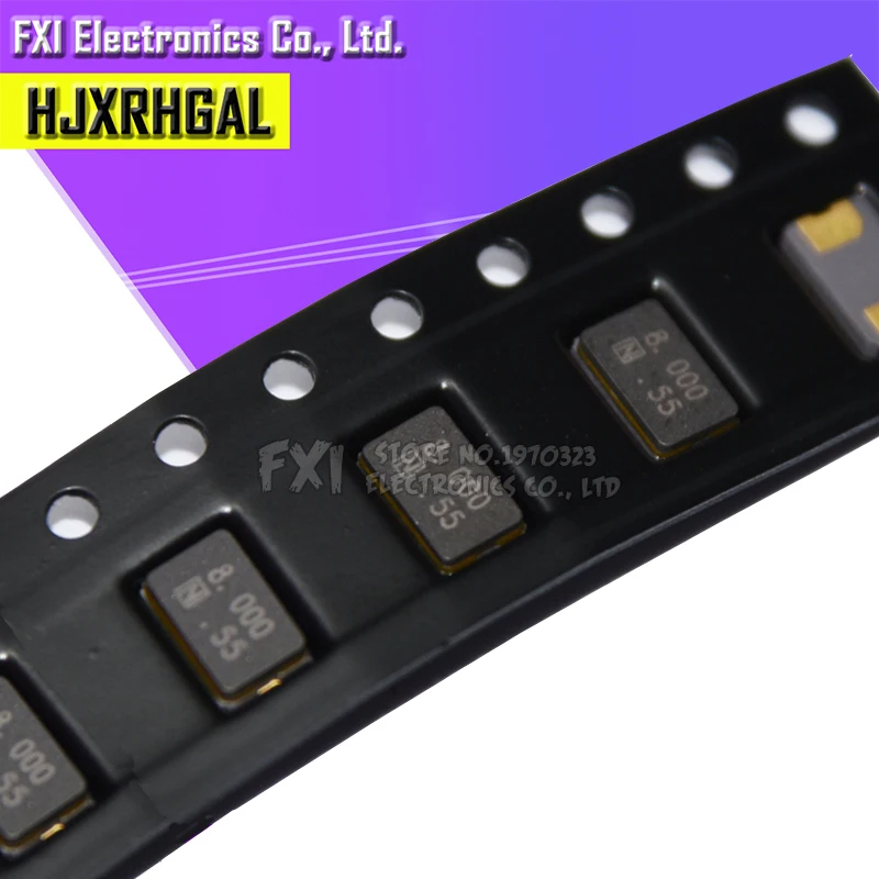 10 шт. 8 МГц 000 2Pin 5032 smd Кварцевый резонатор Кристалл Новый | Электронные компоненты