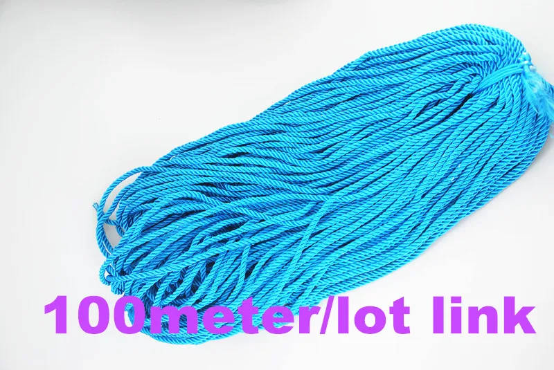 FASMILEY DIY Cord Jewelry findings 5 мм плетеная веревка, многоцветная витая нить, аксессуары для рукоделия, струна, поставка 1 м DS220