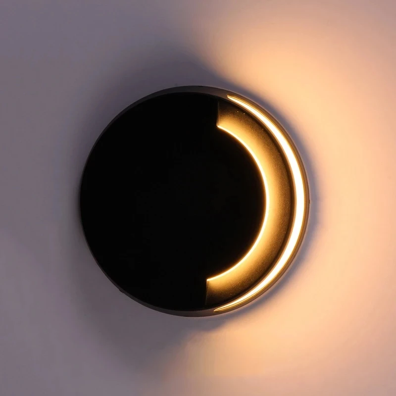 Открытый водонепроницаемый IP65 Настенный светильник Современный 10 Вт