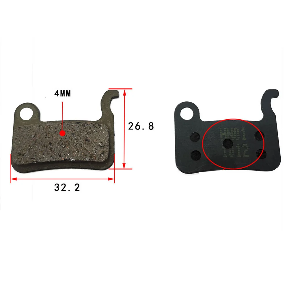 

1 Pair MTB Bike Brake Pads Semi-Metal Mountain Bicycle Oil Disc Brake Pads Block For ZOOM HB870 HB875 HB100 Cycling Parts